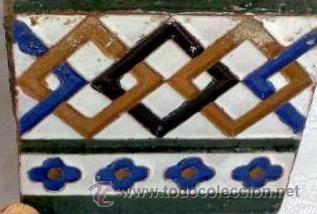 Antig&uuml;edades: ANTIGUO AZULEJO DE COLECCI&Oacute;N. - Foto 8