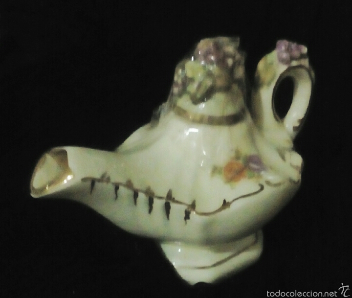 Antig&uuml;edades: Antonio Peyro tetera de ceramica - Foto 2