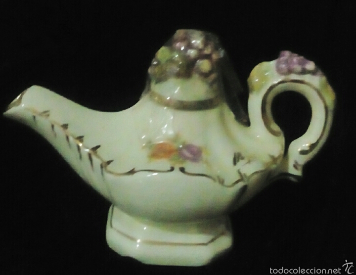 Antig&uuml;edades: Antonio Peyro tetera de ceramica - Foto 3