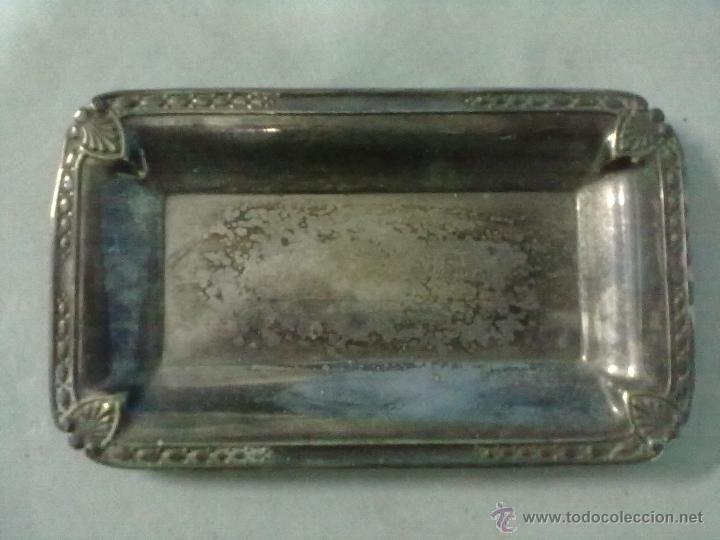 Antig&uuml;edades: BANDEJA METAL PLATEADO - Foto 1