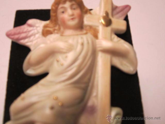 Antig&uuml;edades: PICA DE AGUA BENDITA DE BISCUIT - Foto 2