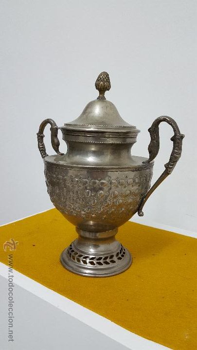 Antig&uuml;edades: Preciosa copa centro de mesa. - Foto 5