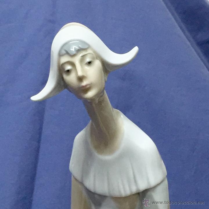 Antig&uuml;edades: ARLEQUIN LLADRO CON BASE MADERA PERFECTO ESTADO - Foto 4
