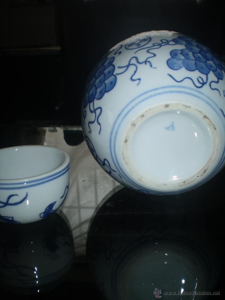 Antig&uuml;edades: TIBOR CHINO DE PORCELANA - Foto 4