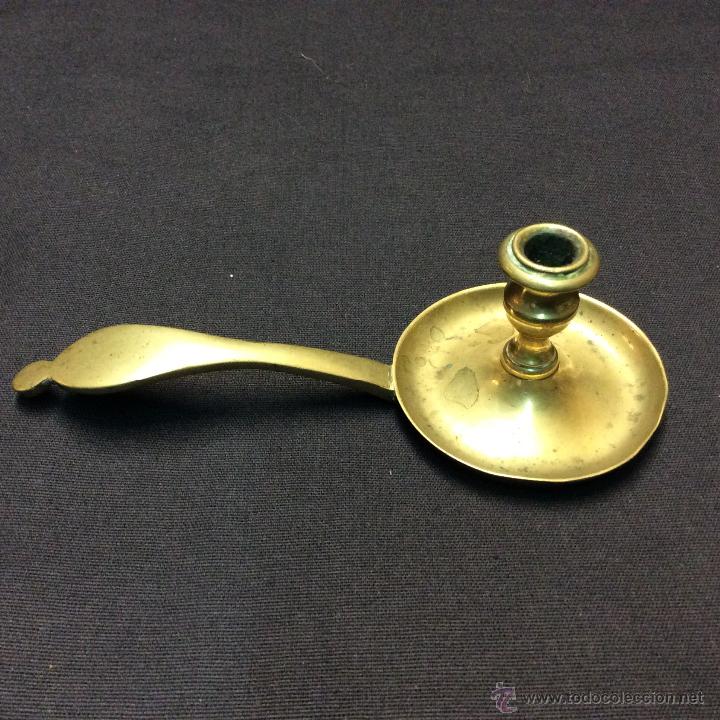 Antig&uuml;edades: PEQUE&Ntilde;A PALMATORIA DE BRONCE. - Foto 1