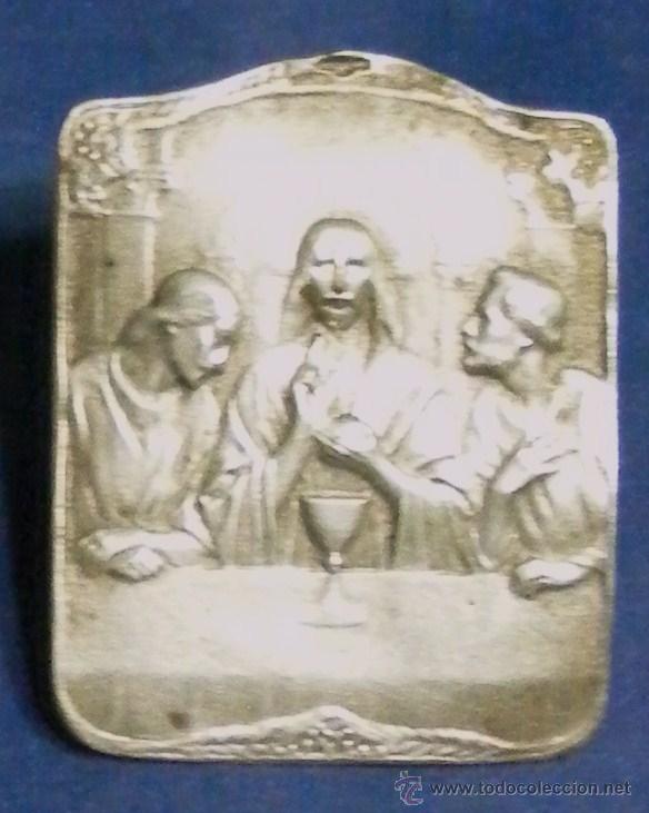 Antig&uuml;edades: CHAPA RELIGIOSA - PLATA, PARA COCHE - Foto 1