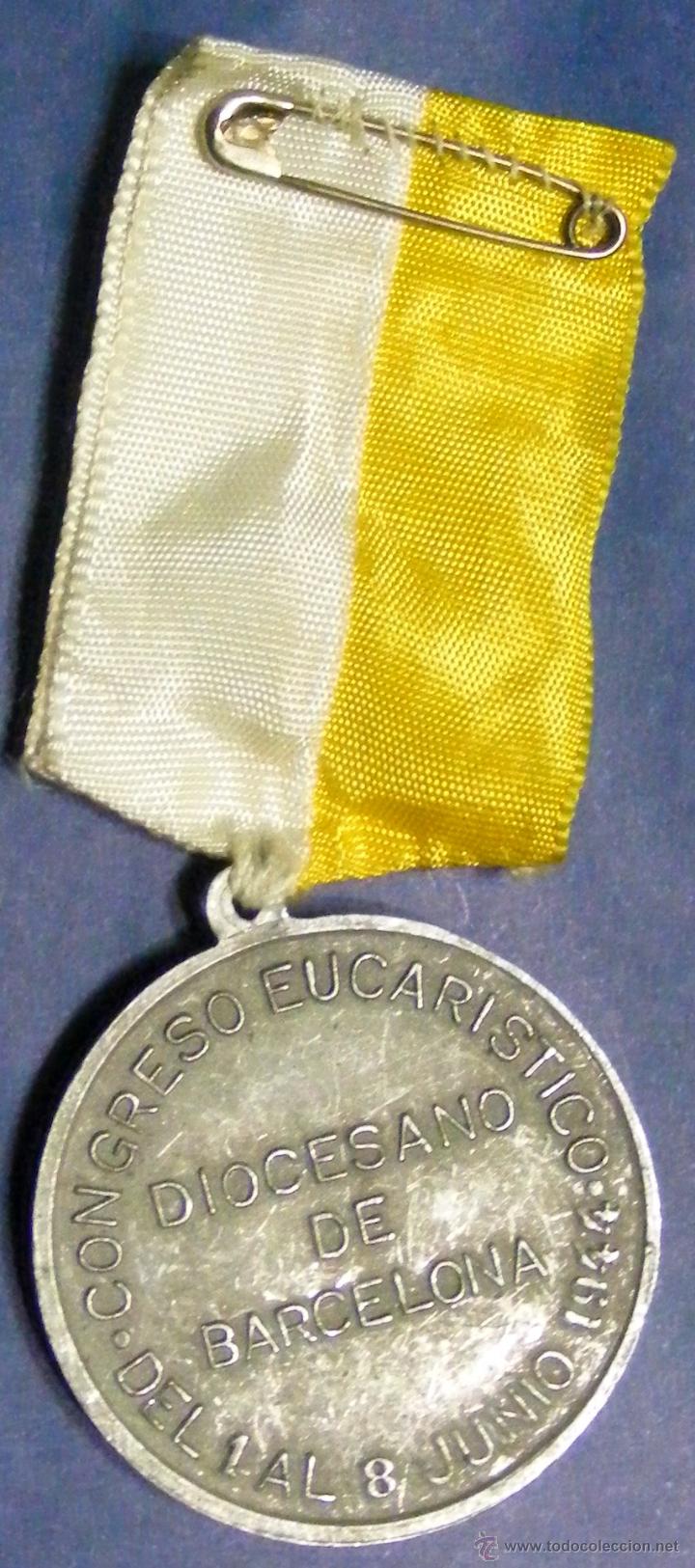 Antig&uuml;edades: MEDALLA RELIGIOSA A&Ntilde;O 1944 - Foto 2