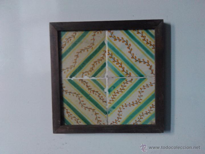 Antig&uuml;edades: cuadro de azulejos catalanes - Foto 1