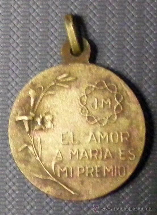 Antig&uuml;edades: MEDALLA RELIGIOSA - MIDE 2,5 CM SIN ANILLA - Foto 1