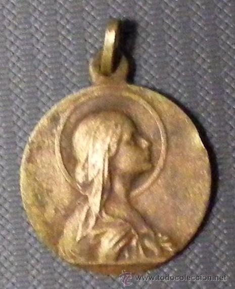 Antig&uuml;edades: MEDALLA RELIGIOSA - MIDE 2,5 CM SIN ANILLA - Foto 2
