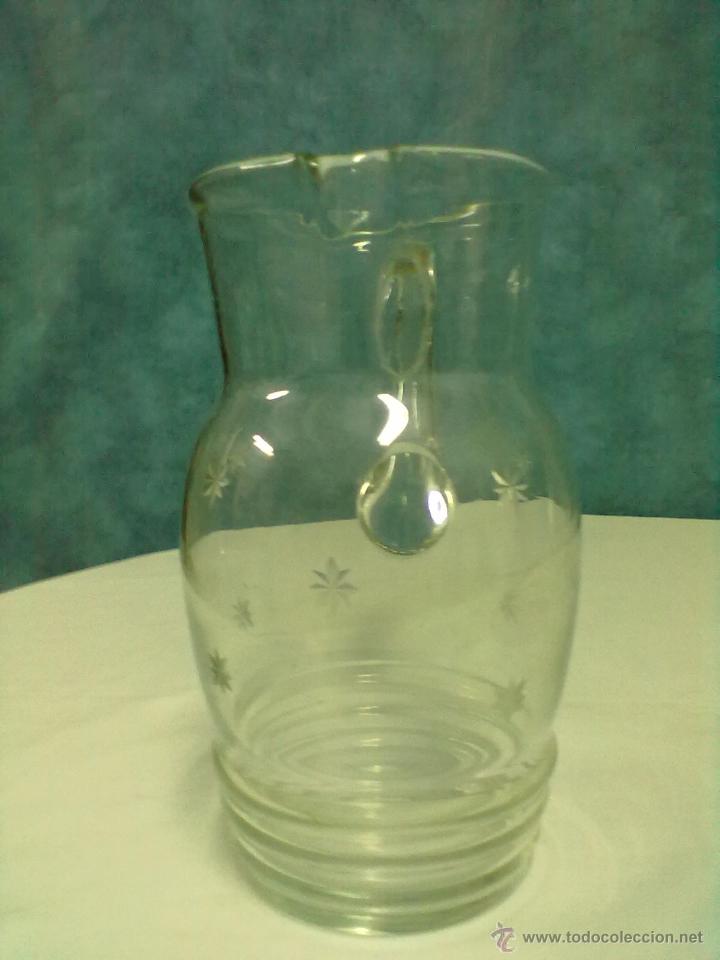 Antig&uuml;edades: JARRA CRISTAL TALLADO - Foto 2