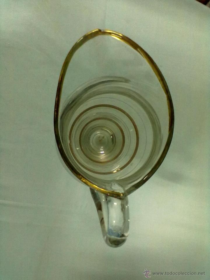 Antig&uuml;edades: JARRA CRISTAL ORO CON PIE - Foto 5