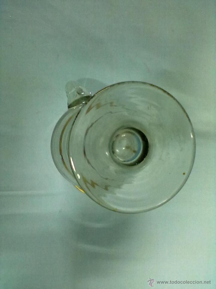 Antig&uuml;edades: JARRA CRISTAL ORO CON PIE - Foto 6