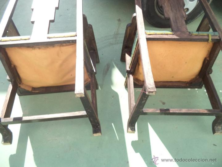 Antig&uuml;edades: parejas de sillones ardeco - Foto 5