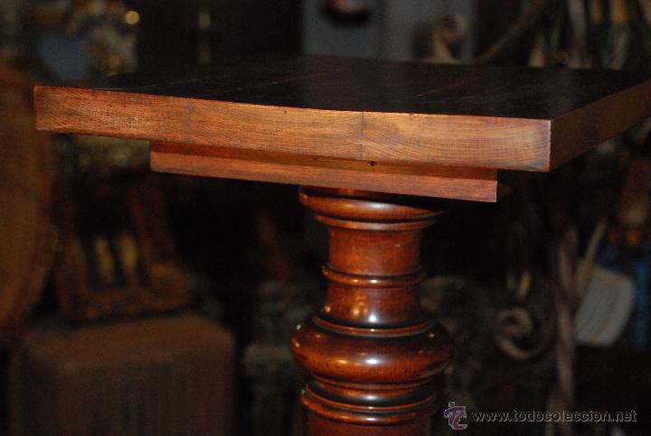 Antig&uuml;edades: ESPECTACULAR PAREJA DE COLUMNAS DE MADERA - Foto 6