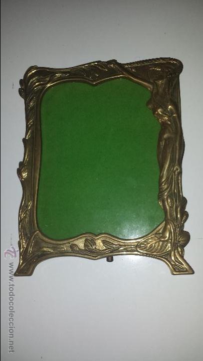 Antig&uuml;edades: PORTAFOTO BRONCE - Foto 1