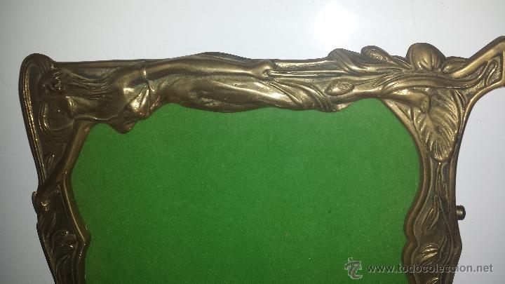 Antig&uuml;edades: PORTAFOTO BRONCE - Foto 7
