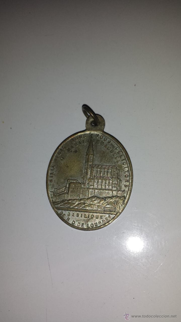 Antig&uuml;edades: MEDALLA LOURDES - Foto 2