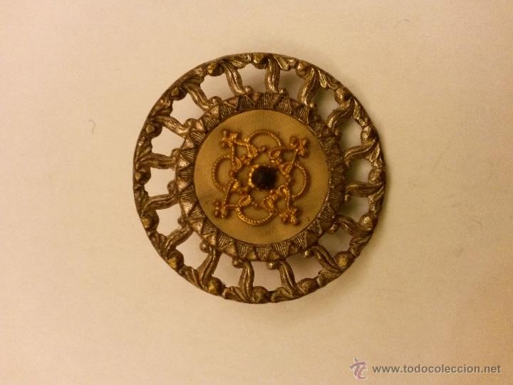 Antig&uuml;edades: Boton antiguo de 3,3 cms de diametro - Foto 3