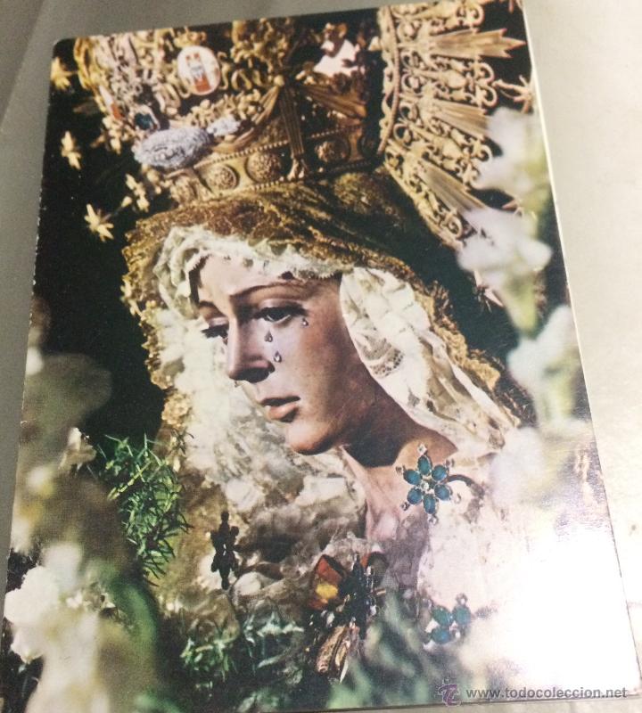 Antig&uuml;edades: Virgen Macarena de Sevilla. Programa de actos. Vintage, a&ntilde;o 1976 - Foto 1