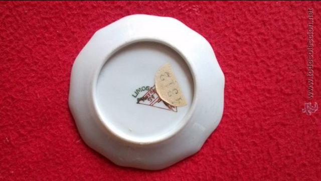 Antig&uuml;edades: ANTIGUO PLATITO DE LIMOGES 7.5CM - Foto 2