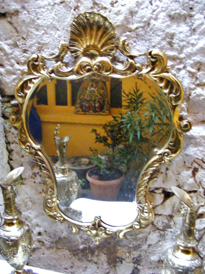Antig&uuml;edades: RECIBIDOR ANTIGUO - BRONCE - Foto 4