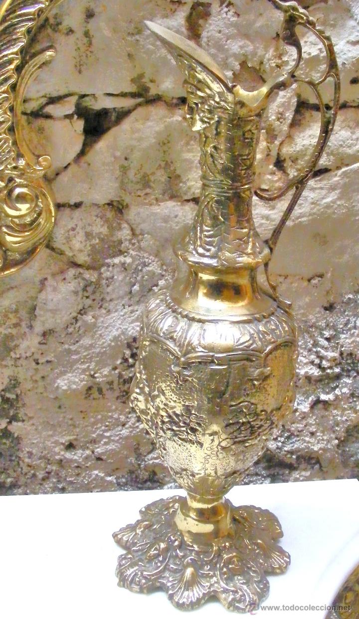 Antig&uuml;edades: RECIBIDOR ANTIGUO - BRONCE - Foto 7