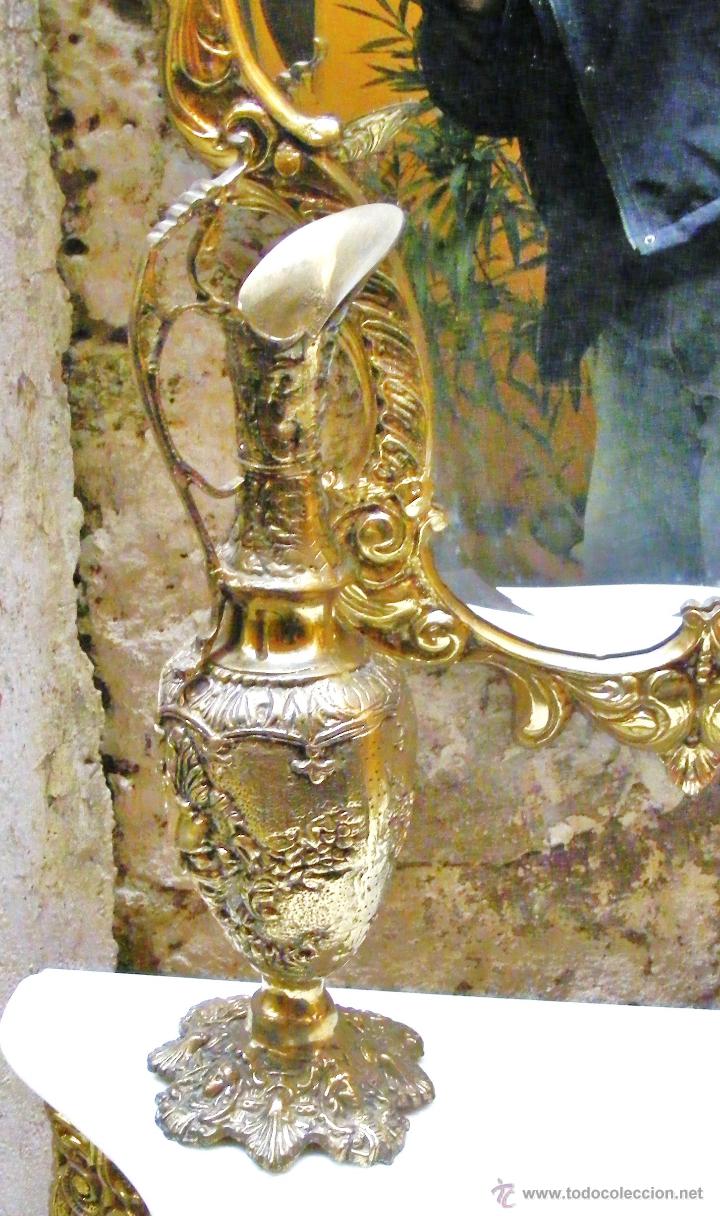 Antig&uuml;edades: RECIBIDOR ANTIGUO - BRONCE - Foto 8