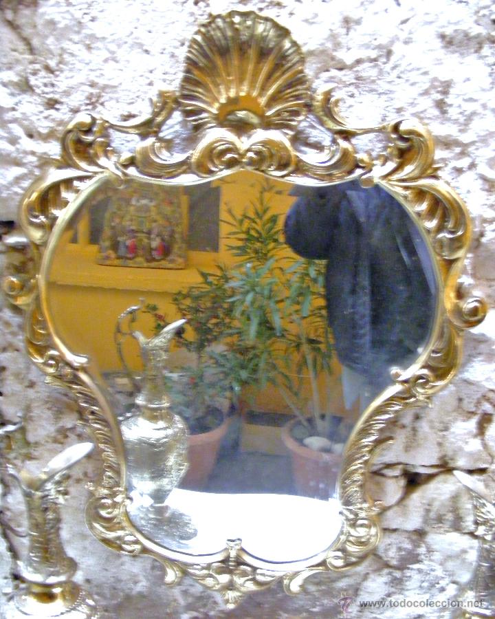 Antig&uuml;edades: RECIBIDOR ANTIGUO - BRONCE - Foto 11