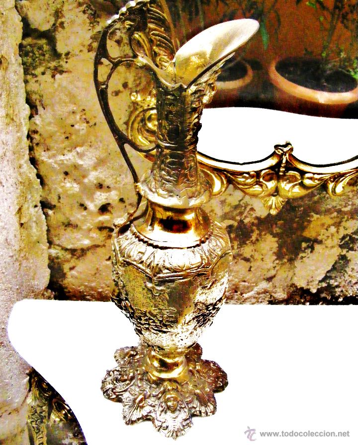 Antig&uuml;edades: RECIBIDOR ANTIGUO - BRONCE - Foto 13