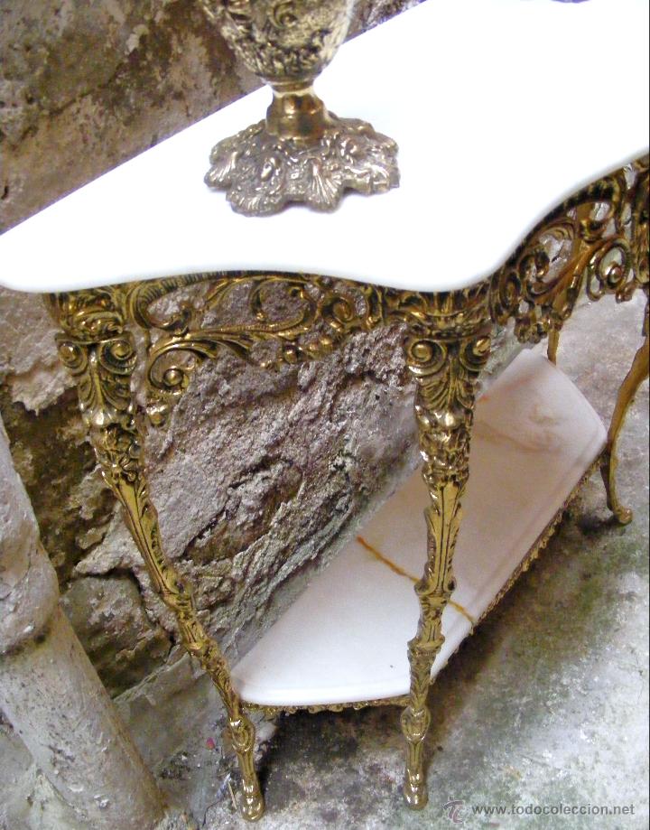 Antig&uuml;edades: RECIBIDOR ANTIGUO - BRONCE - Foto 17