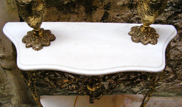 Antig&uuml;edades: RECIBIDOR ANTIGUO - BRONCE - Foto 18