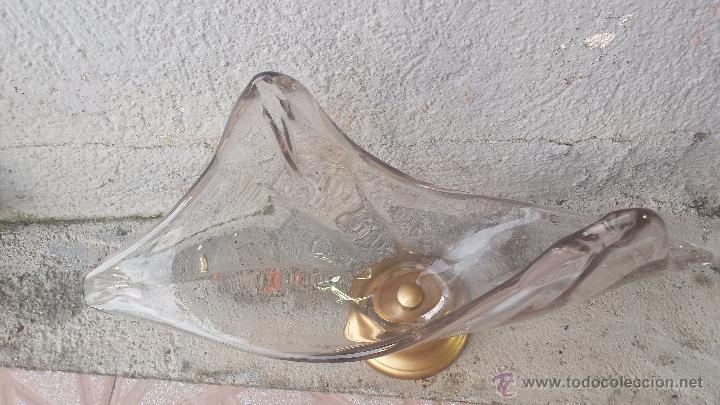 Antig&uuml;edades: antiguo centro de mesa en cristal murano. - Foto 2