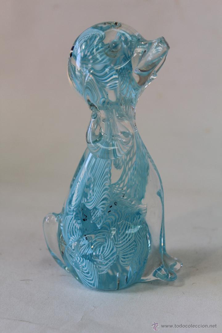 Antig&uuml;edades: PERRO EN CRISTAL DE MURANO - Foto 1