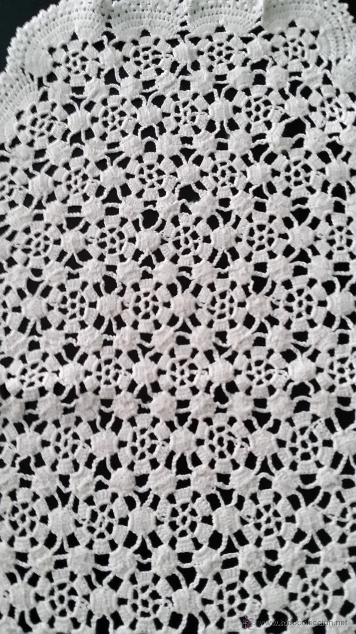 Antig&uuml;edades: Antiguo tapete crochet - Foto 3