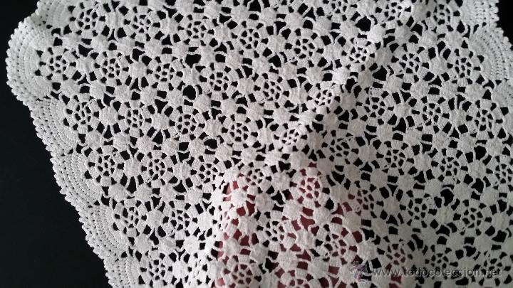 Antig&uuml;edades: Antiguo tapete crochet - Foto 4