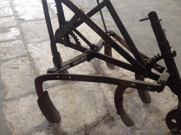 Antig&uuml;edades: ARADO DE HIERRO COMPLETO ANTIGUO - Foto 4