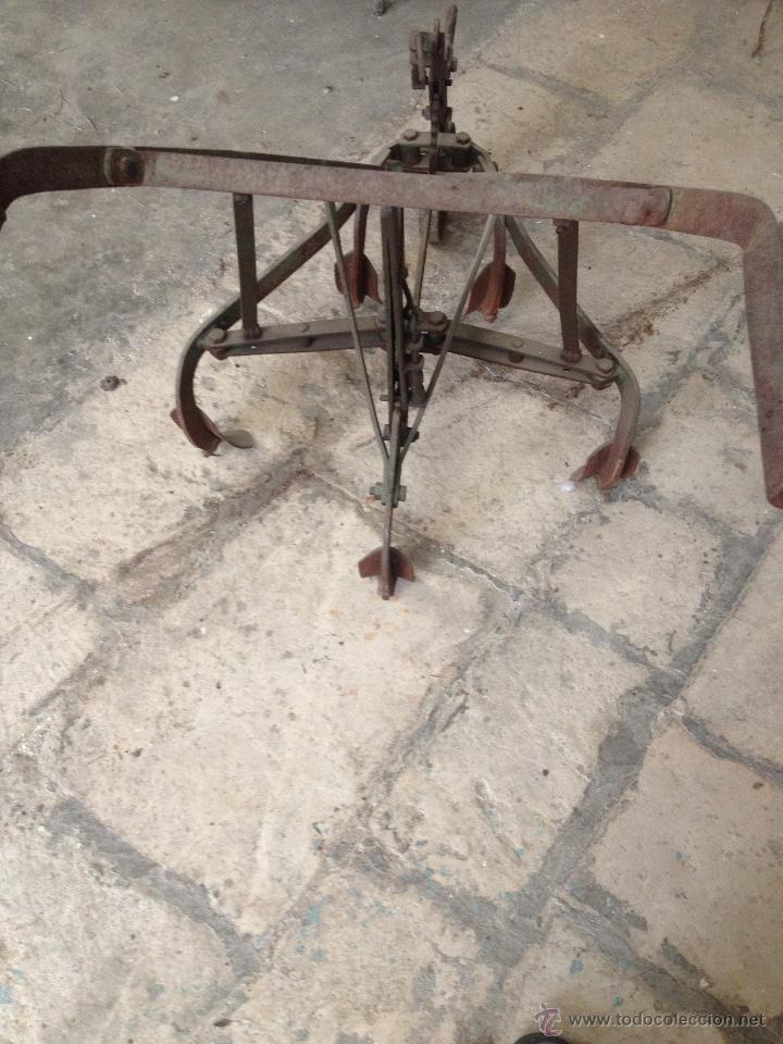 Antig&uuml;edades: ARADO DE HIERRO COMPLETO ANTIGUO - Foto 8