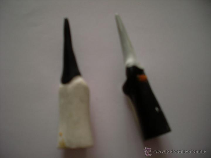 Antig&uuml;edades: LOTE DE DOS FIGURAS DE NAZARENOS - Foto 2