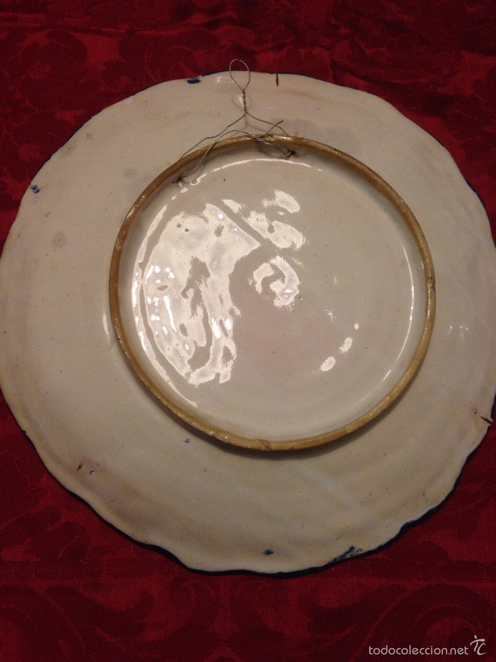 Antig&uuml;edades: Plato De Talavera - Foto 2