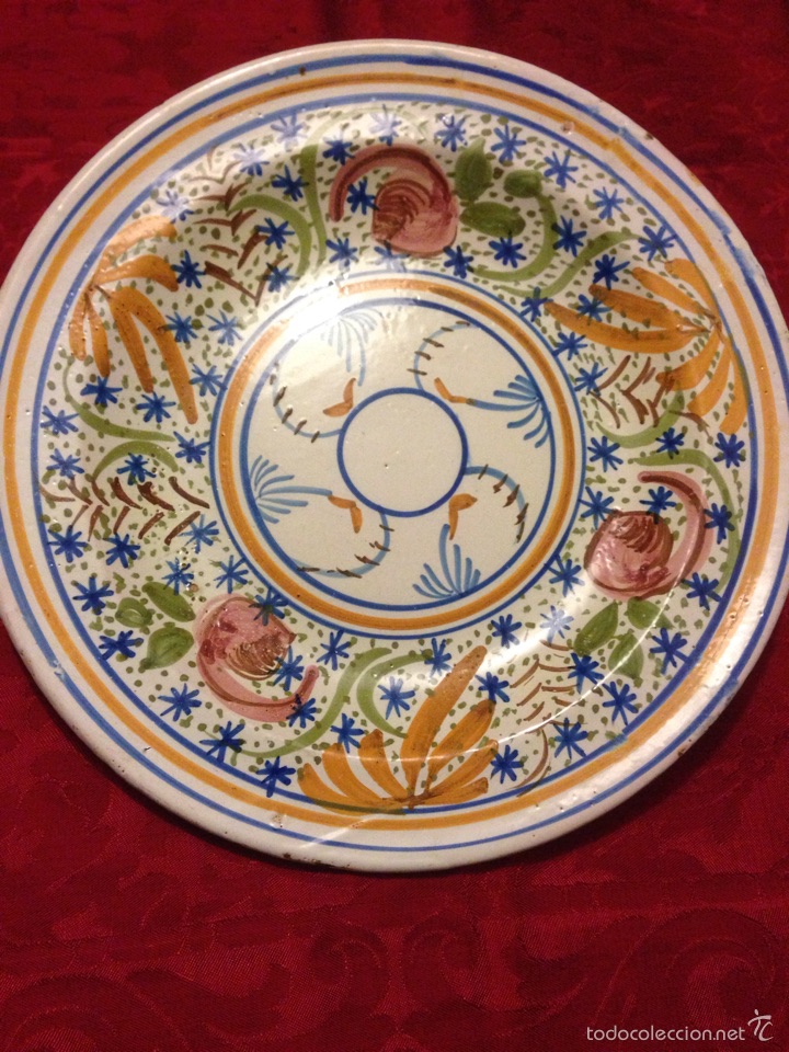 Antig&uuml;edades: Plato de manises - Foto 1
