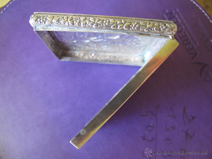 Antig&uuml;edades: CAJITA DE PLATA REPUJADA, CONTRASTADA - Foto 6