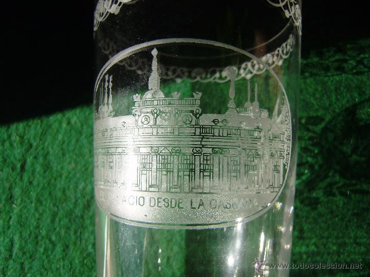 Antig&uuml;edades: Vaso de vidrio Rdo.de la Granja.La Granja. - Foto 4