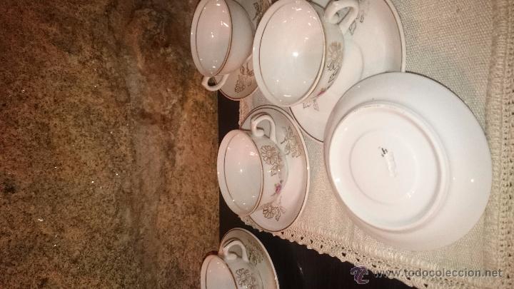 Antig&uuml;edades: JUEGO DE CAFE PORCELANA - Foto 3