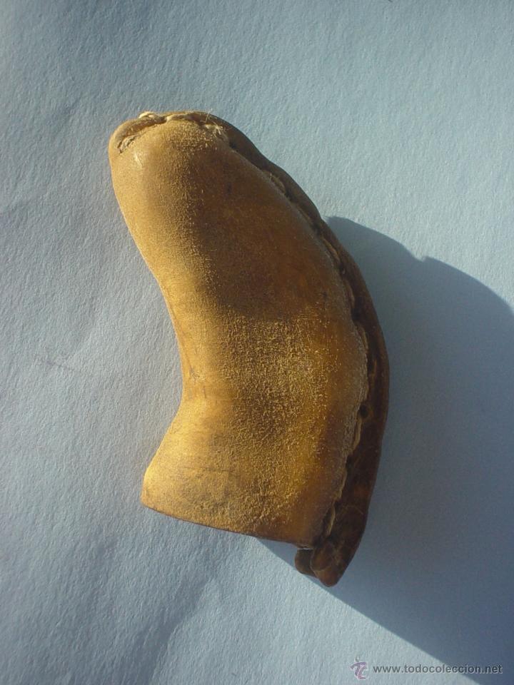 Antig&uuml;edades: DEDIL CUERO DE SEGADOR - DEDAL - Foto 2