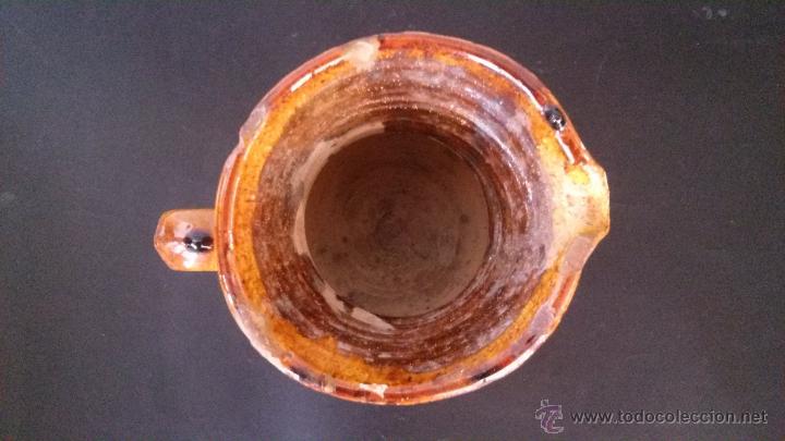 Antig&uuml;edades: Jarra tosca de esmalte melado - Foto 6