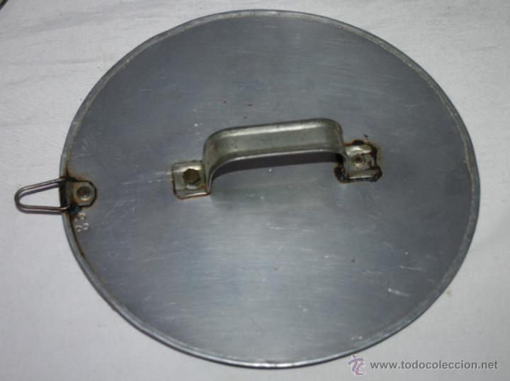 Antig&uuml;edades: TAPA ANTIGUA DE ALUMINIO - Foto 1