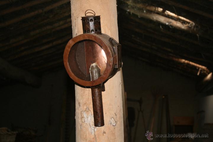 Antig&uuml;edades: FAROL DE CARRUAJE - Foto 1