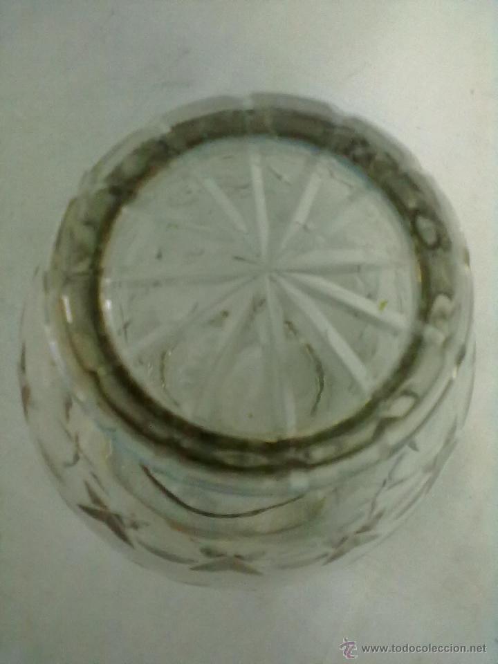 Antig&uuml;edades: JARRON CRISTAL TALLADO - Foto 4
