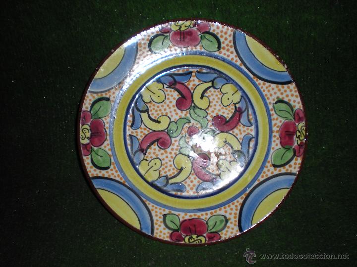 Antig&uuml;edades: Plato cer&aacute;mica antiguo - Foto 1